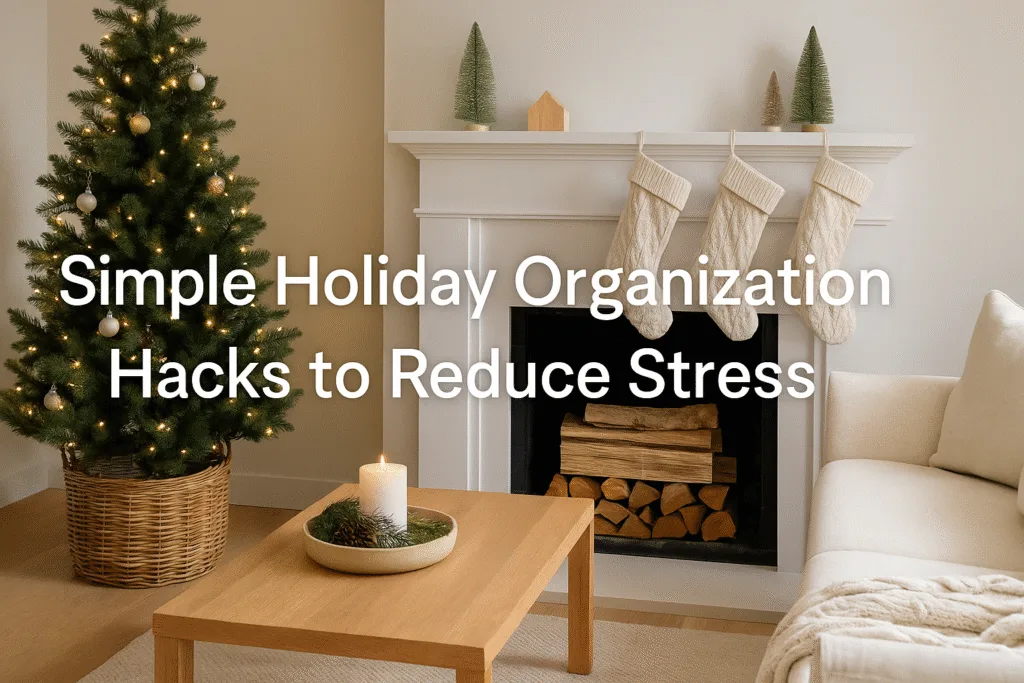 Simple Holiday Organization Hacks to Reduce Stress