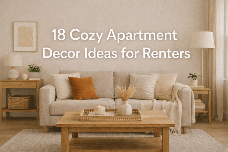 18 Cozy Apartment Decor Ideas for Renters