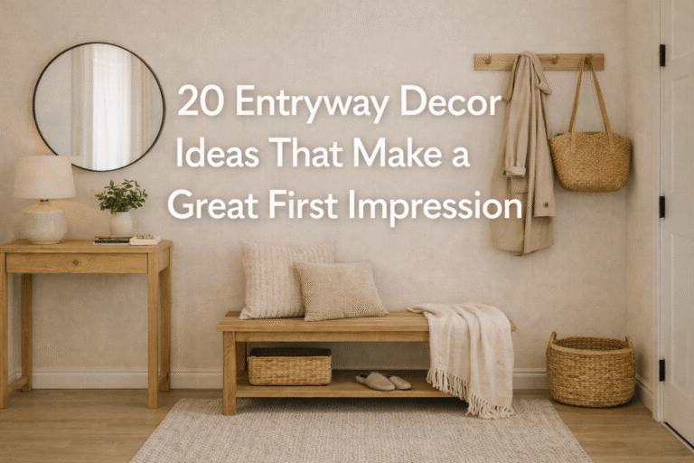 20 Entryway Decor Ideas That Make a Great First Impression
