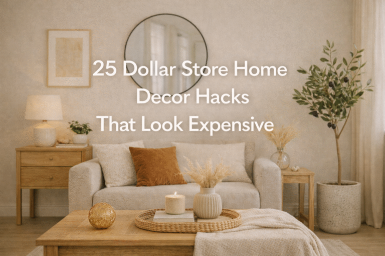25 Dollar Store Home Decor Hacks That Look Expensive