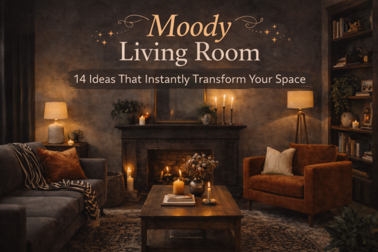 Moody Living Room 14 Ideas That Instantly Transform Your Space