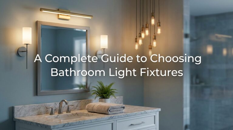 A Complete Guide to Choosing Bathroom Light Fixtures