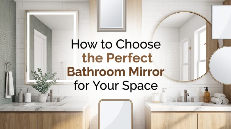 How to Choose the Bathroom Mirror for Your Space
