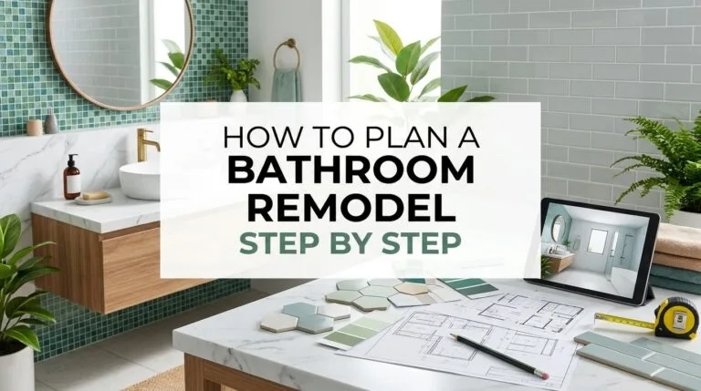How to Plan a Bathroom Remodel Step by Step