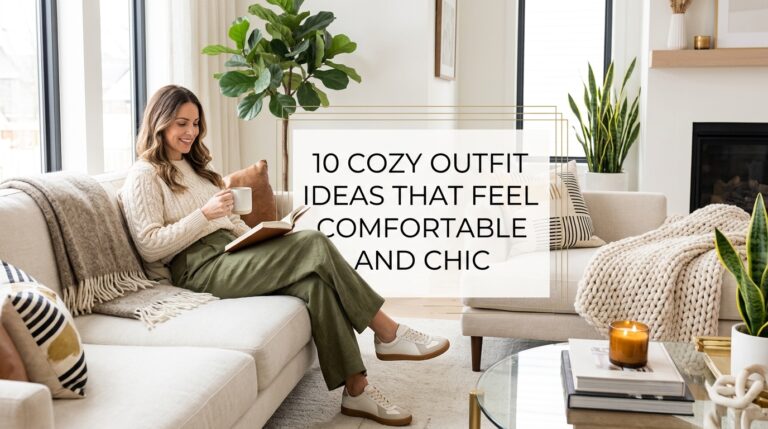 10 Cozy Outfit Ideas That Feel Comfortable and Chic