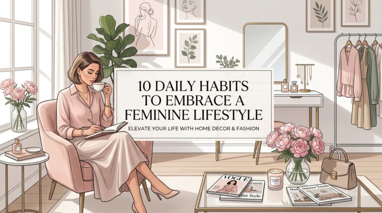10 Daily Habits to Embrace a Feminine Lifestyle