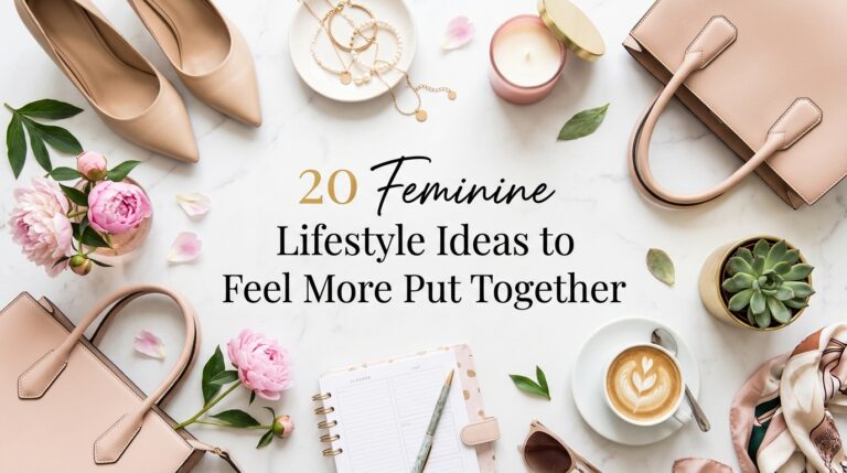 20 Feminine Lifestyle Ideas to Feel More Put Together