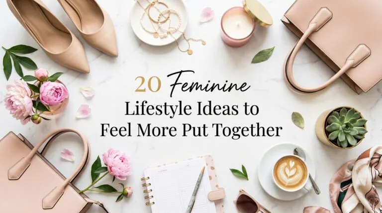 20 Feminine Lifestyle Ideas to Feel More Put Together