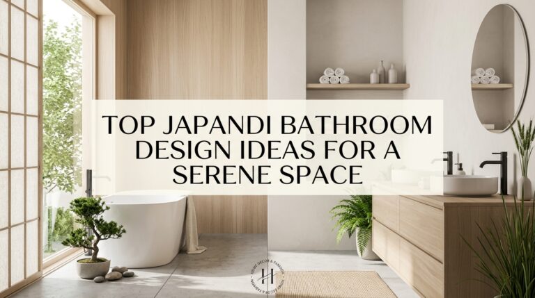 Top Japandi Bathroom Design Ideas for a Serene Space