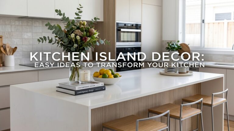 Kitchen Island Decor: Easy Ideas to Transform Your Kitchen