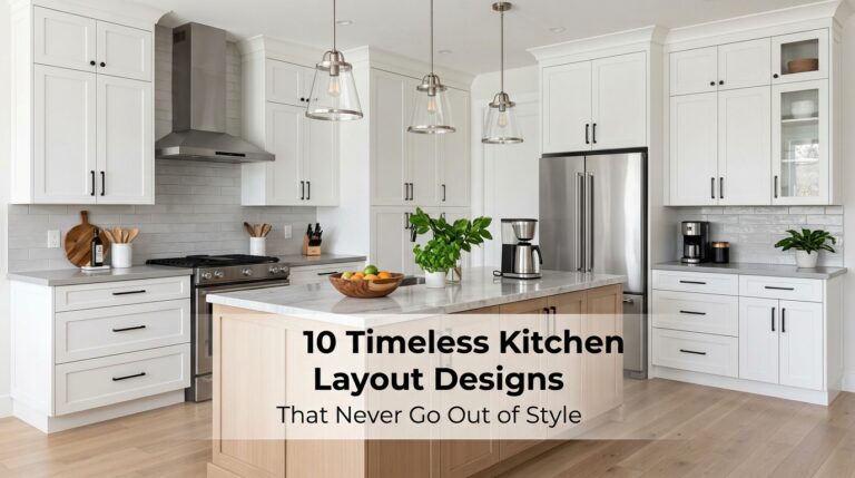 10 Timeless Kitchen Layout Designs That Never Go Out of Style