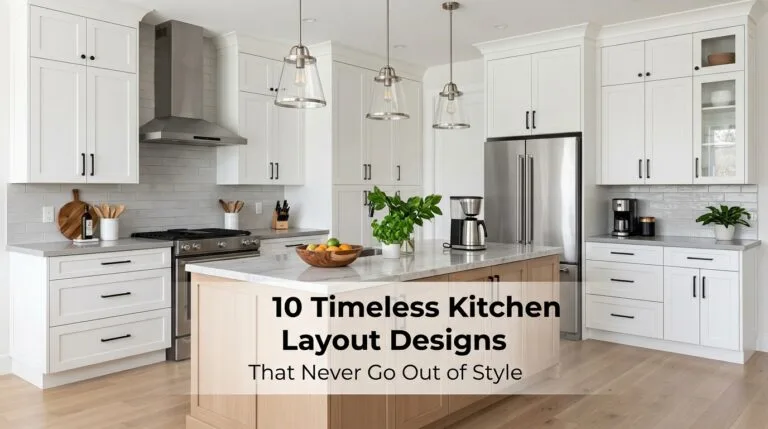 10 Timeless Kitchen Layout Designs That Never Go Out of Style