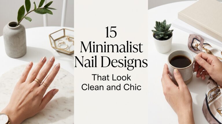 15 Minimalist Nail Designs That Look Clean and Chic