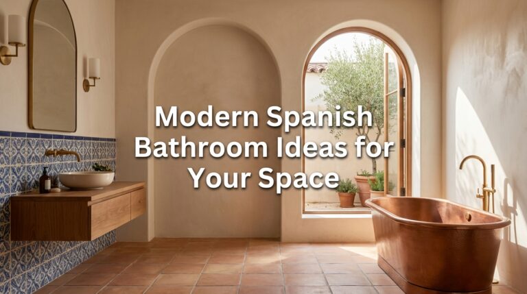Modern Spanish Bathroom Ideas for Your Space
