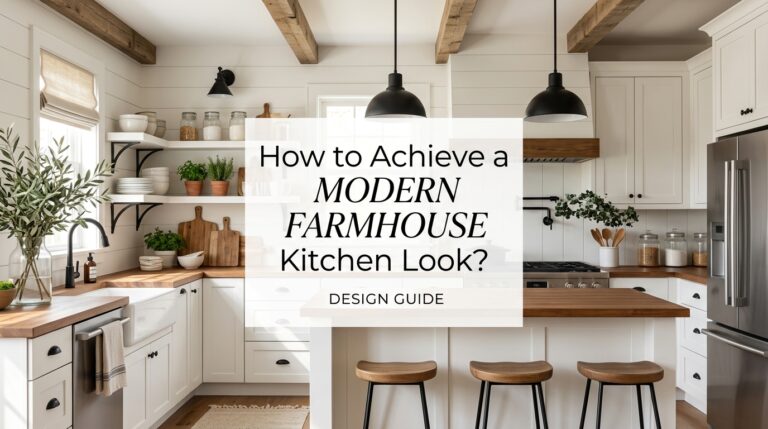 How to Achieve a Modern Farmhouse Kitchen Look? 10 Simple Ideas You’ll Love