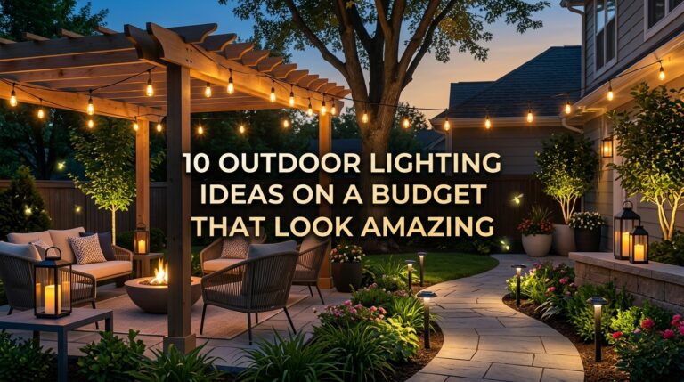 10 Outdoor Lighting Ideas on a Budget That Look Amazing