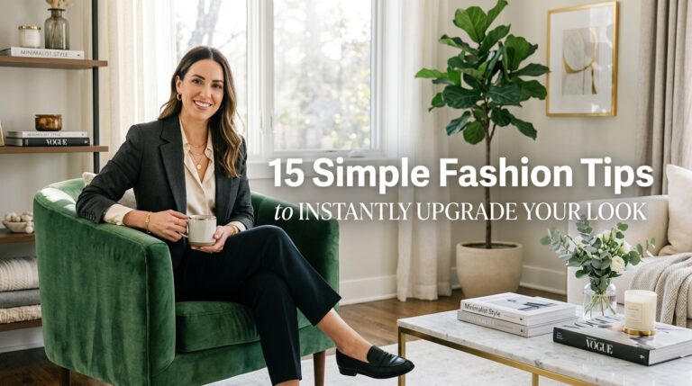 15 Simple Fashion Tips to Instantly Upgrade Your Look