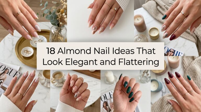 18 Almond Nail Ideas That Look Elegant and Flattering