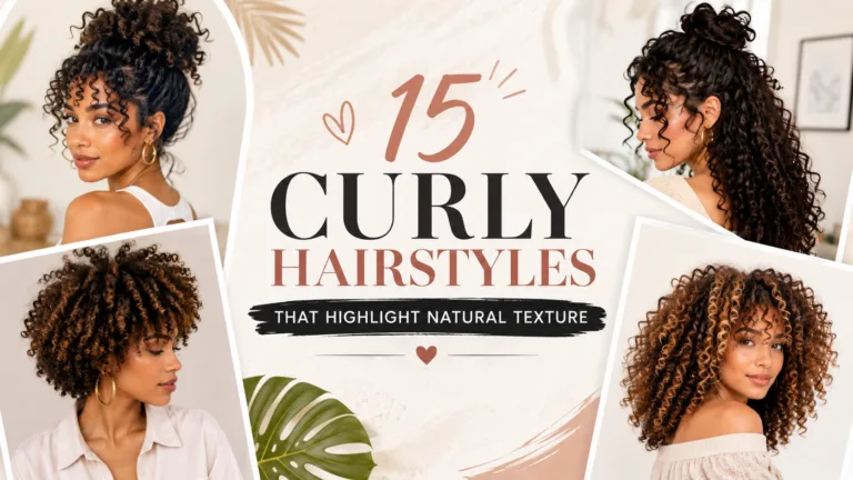 15 Curly Hairstyles That Highlight Natural Texture
