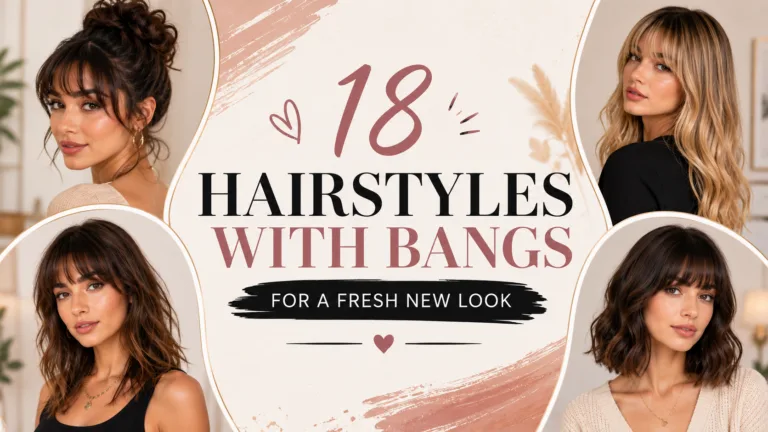18 Hairstyles With Bangs for a Fresh New Look