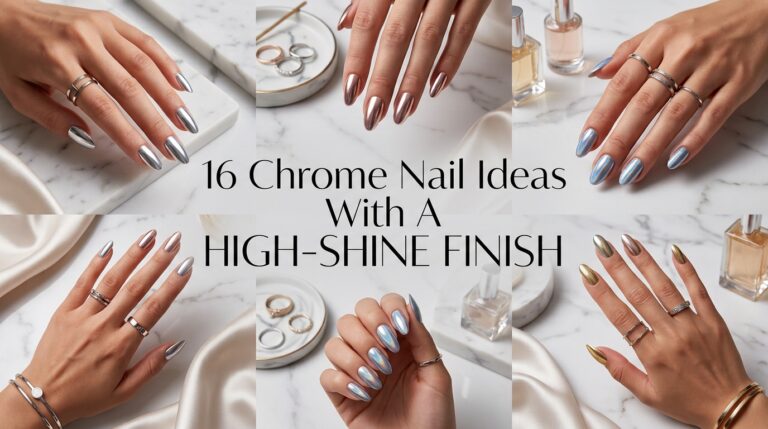 16 Chrome Nail Ideas With a High-Shine Finish