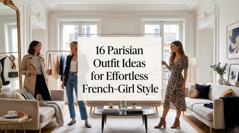 16 Parisian Outfit Ideas for Effortless French-Girl Style