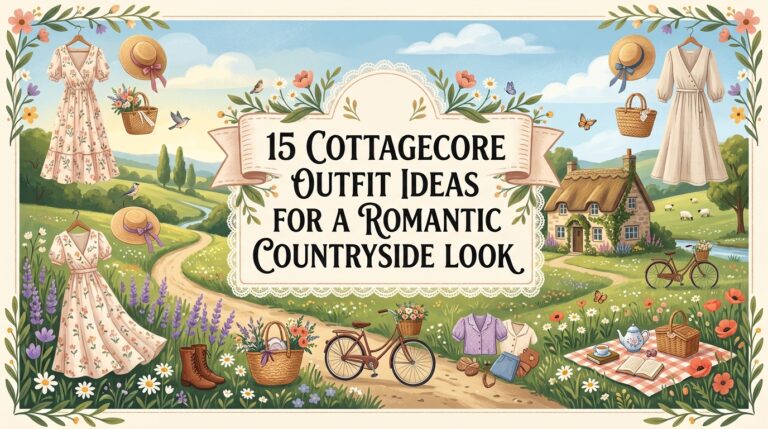 15 Cottagecore Outfit Ideas for a Romantic Countryside Look