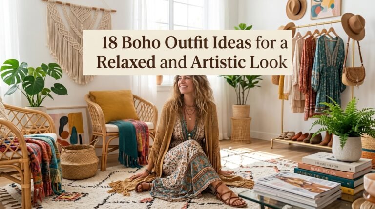 18 Boho Outfit Ideas for a Relaxed and Artistic Look