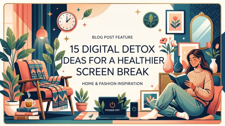 15 Digital Detox Ideas for a Healthier Screen Break
