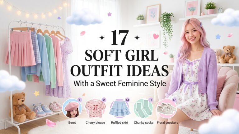 17 Soft Girl Outfit Ideas With a Sweet Feminine Style
