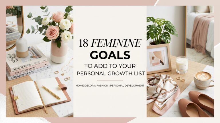 18 Feminine Goals to Add to Your Personal Growth List