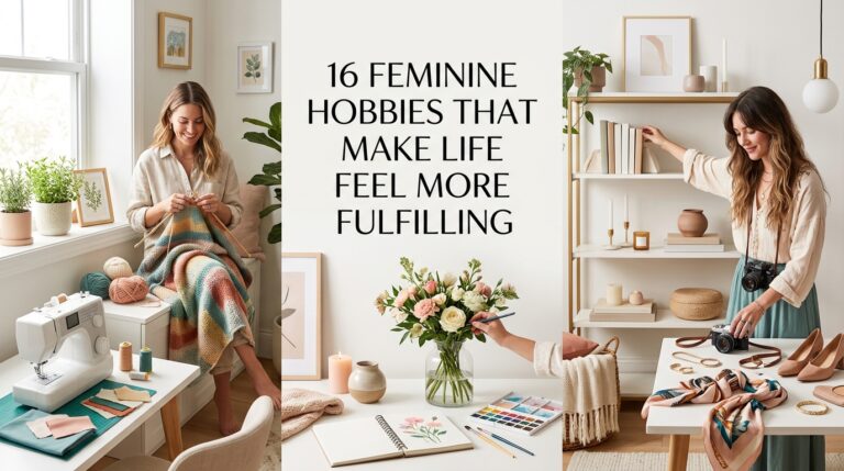16 Feminine Hobbies That Make Life Feel More Fulfilling