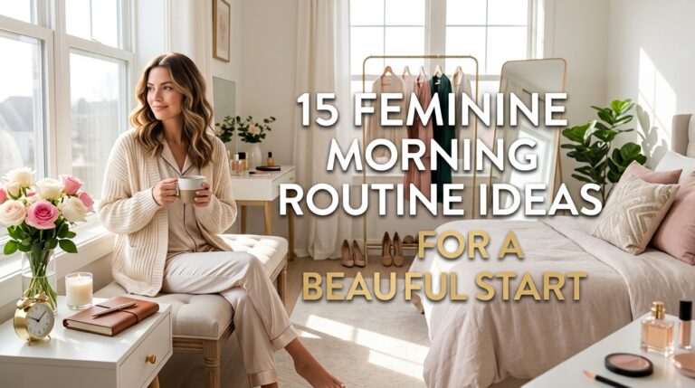 15 Feminine Morning Routine Ideas for a Beautiful Start