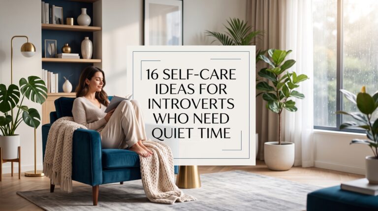 16 Self-Care Ideas for Introverts Who Need Quiet Time