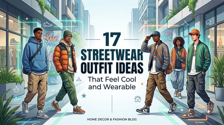 17 Streetwear Outfit Ideas That Feel Cool and Wearable